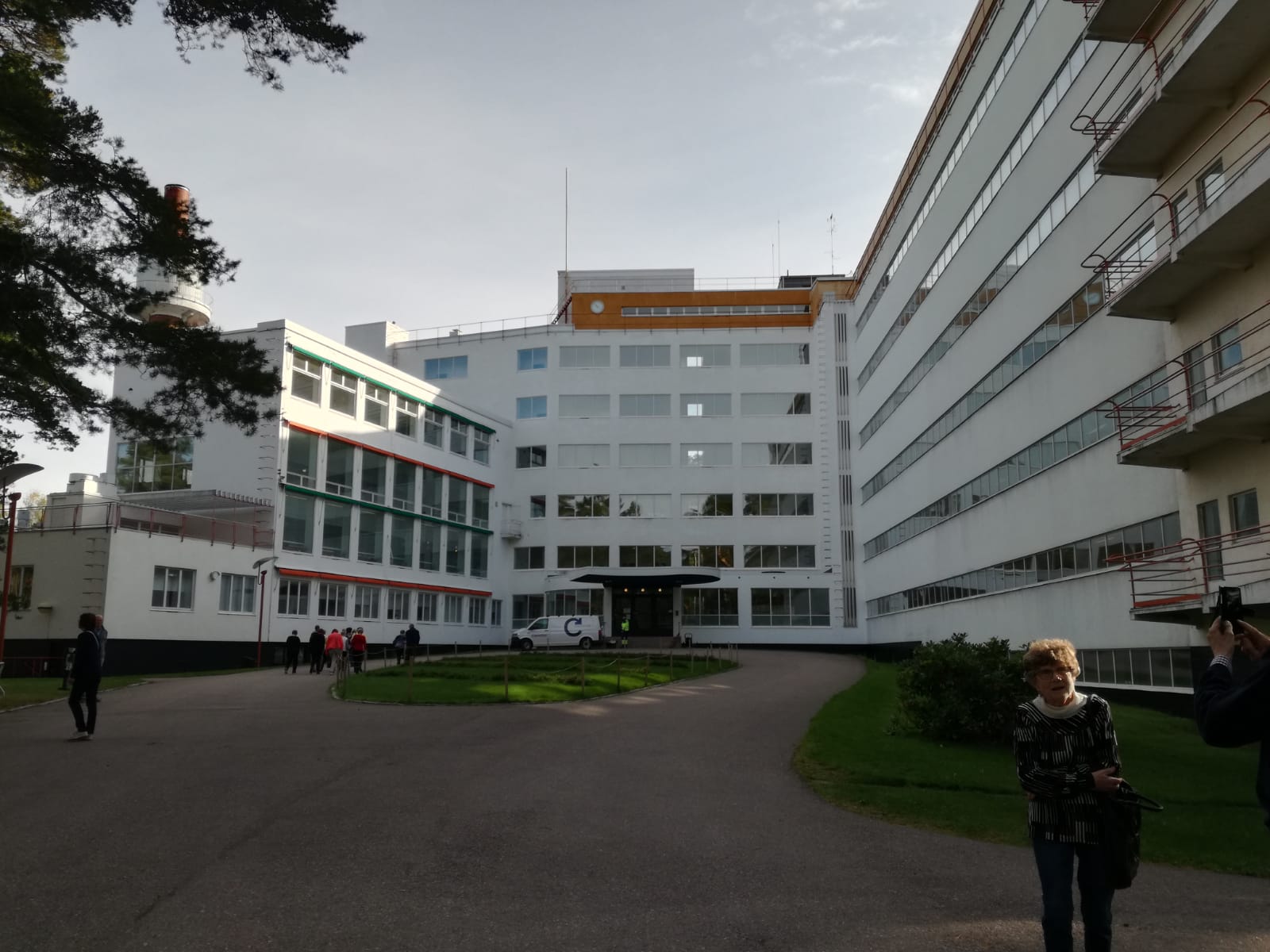 Syysretken kohde oli Alvar Aallon suunnittelema Paimion Sairaala